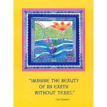 Sri Chinmoy - Jharna Kala festmény reprodukció - 45,9×60,9 cm - Imagine the beauty - sorsnavishop.hu