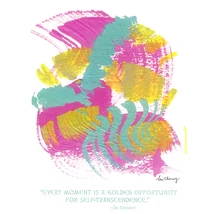 Sri Chinmoy - Jharna Kala festmény reprodukció - 45,9×60,9 cm - Every moment - sorsnavishop.hu