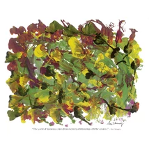 Sri Chinmoy - Jharna Kala festmény reprodukció - 45,9×60,9 cm - The world of harmony - sorsnavishop.hu