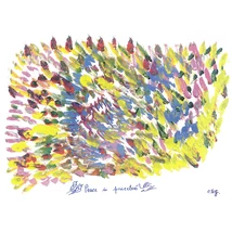 Sri Chinmoy - Jharna Kala festmény reprodukció - 45,9×60,9 cm - Peace is priceless - sorsnavishop.hu