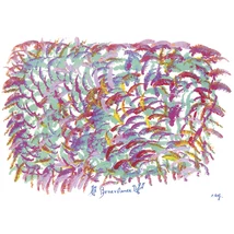 Sri Chinmoy - Jharna Kala festmény reprodukció - 45,9×60,9 cm - Benevolence - sorsnavishop.hu