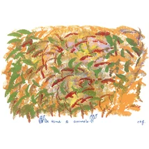 Sri Chinmoy - Jharna Kala festmény reprodukció - 45,9×60,9 cm - Be kind to animals - sorsnavishop.hu