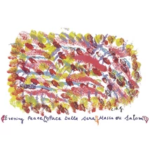 Sri Chinmoy - Jharna Kala festmény reprodukció - 45,9×60,9 cm - Evening peace - sorsnavishop.hu