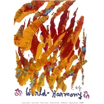 Sri Chinmoy - Jharna Kala festmény reprodukció - 45,9×60,9 cm - World-harmony - sorsnavishop.hu