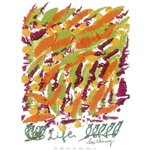 Sri Chinmoy - Jharna Kala festmény reprodukció - 45,9×60,9 cm - Life - sorsnavishop.hu