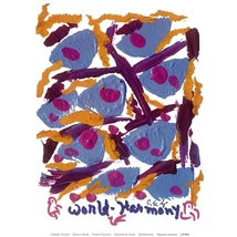 Sri Chinmoy - Jharna Kala festmény reprodukció - 45,9×60,9 cm - World-harmony - sorsnavishop.hu