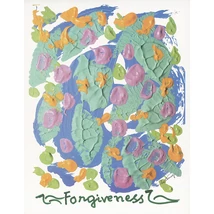 Sri Chinmoy - kasírozott Jharna Kala festmény reprodukció - Forgiveness - Megbocsátás - sorsnavishop.hu