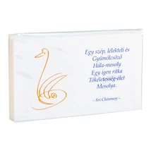 Színes hála aforizmakártyák Sri Chinmoy madárrajzaival Színes hála aforizmakártyák Sri Chinmoy madárrajzaival